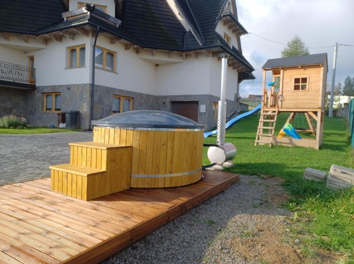 Podhalanski Dworek Z Jacuzzi Leśnica Buitenkant foto